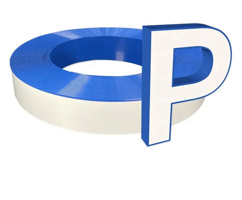 3D تبلیغاتی آلومینیوم Trim Cap 130mm بدون تریم کانال نامه کویل