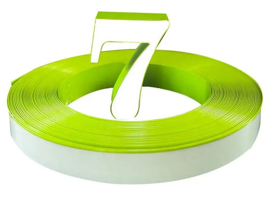 نشانه های روشن سرپوش رولی سبز آلومینیوم سرپوش حروف