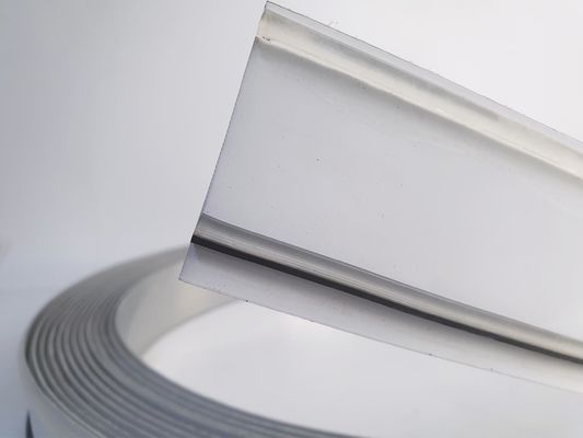 0.8mm 1.0mm ضخامت کانال آلومینیوم Trim Cap برای خط کانال