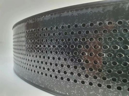 کلاه برش آلومینیومی پلاستیکی سیاه 6 سانتی متر کلاه برش گسترده نامه خم کردن دست