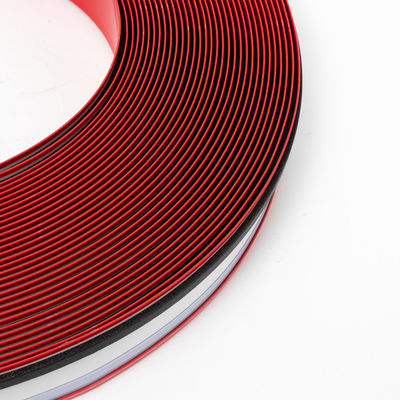 خط کانال آلومینیومی سوراخ شده 0.5mm 0.6mm کانال Strip