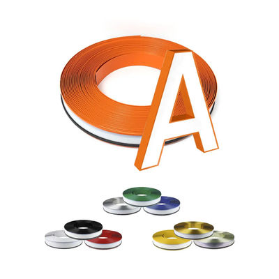 110mm کانال نامه Trim 3D نامهs کانال نوار آلومینیومی