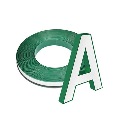 90mm کلاه تراشیده گسترده نشانه کانال کویل آلومینیوم برای نامه کانال