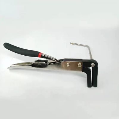 شکل پنگوئن عمودی خم شده خم کننده دستی چنگال های فلزی ابزار خم کردن نامه کانال فلزی