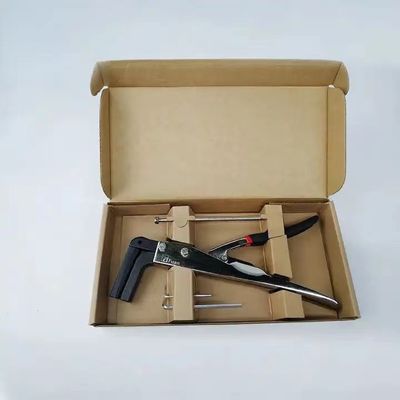 شکل پنگوئن عمودی خم شده خم کننده دستی چنگال های فلزی ابزار خم کردن نامه کانال فلزی