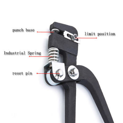 فلزی کانال خط سوراخ ضربه چنگال های فولاد ضد زنگ سوراخ ضربه ابزار برای کانال نامه