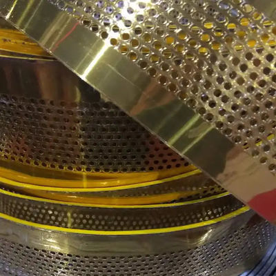 نوار طلای آلومینیوم با نوار خطی آلومینیوم