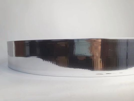 کلاه آلومینیوم سفارشی کپی دست خم کننده برش شده طلا نقره سختی 68MM-93MM