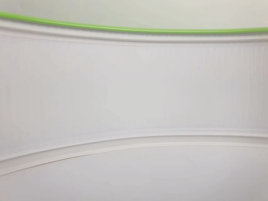 رنگ سبز آلومینیوم Trim Cap رول آلومینیوم سختی روش خم کردن دست 50M طول