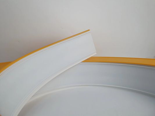 سیم پیچ آلومینیوم آلیاژ با خم کردن دست آلومینیوم سیم پیچ کانال زرد آلومینیوم سختی