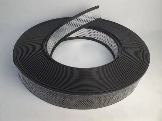 کلاه برش آلومینیوم پلاستیکی سیاه دست خم شده کانال نامه کلاه برش