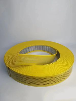 کلاه لاستیکی آلومینیوم کلاه لاستیکی انتخاب گسترده ای از رنگ های زرد آسان برای خم کردن خط کانال لبه