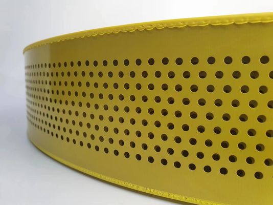 کلاه لاستیکی آلومینیوم کلاه لاستیکی انتخاب گسترده ای از رنگ های زرد آسان برای خم کردن خط کانال لبه