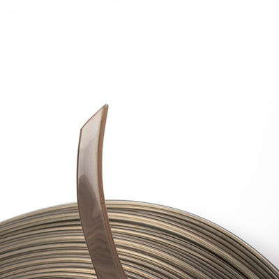 کلاه نقره ای پلاستیکی بسته بندی 10 رول در هر کارتن نامه لبه نامه کانال